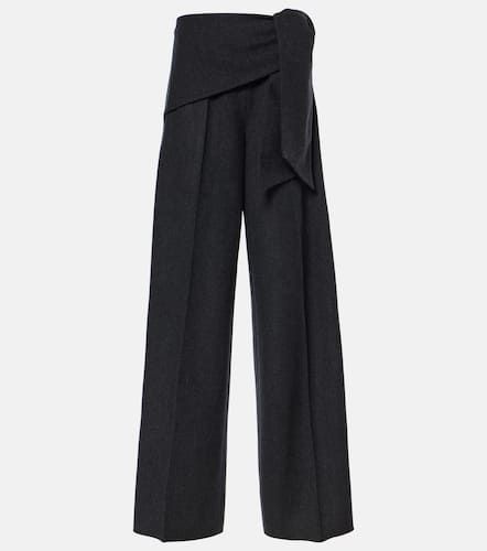 Arsenio high-rise wool felt wide-leg pants - Max Mara - Modalova