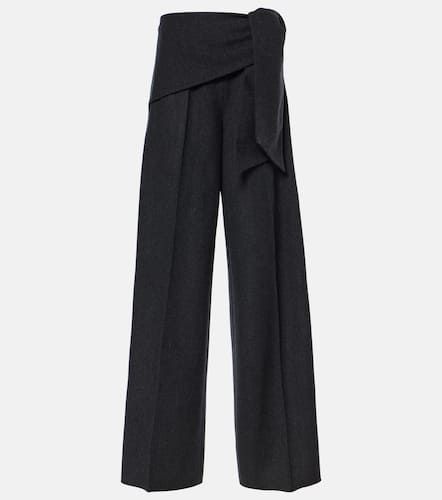 Weite High-Rise-Hose Arsenio aus Wolle - Max Mara - Modalova