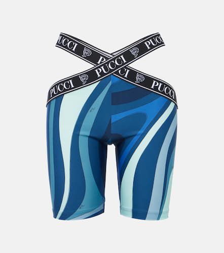 Pucci Printed biker shorts - Pucci - Modalova