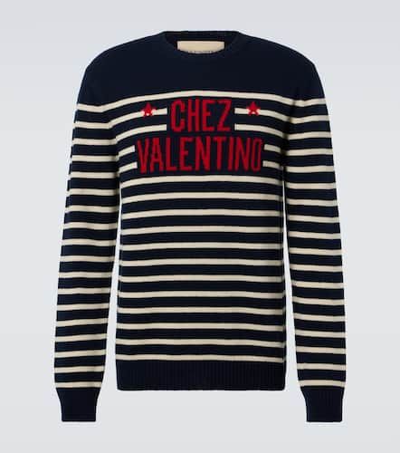 Pullover Chez in jacquard di lana - Valentino - Modalova