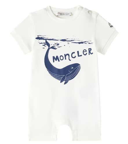 Baby - Tutina in misto cotone - Moncler Enfant - Modalova