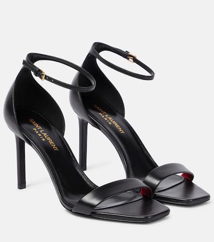 Amber 85 leather sandals - Saint Laurent - Modalova