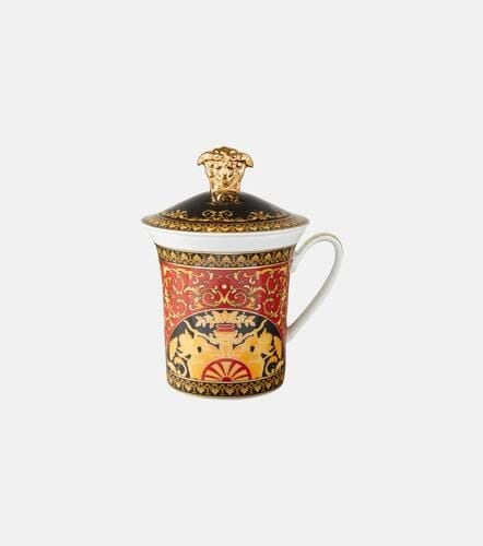 Taza con tapa Medusa de porcelana - Versace Home - Modalova