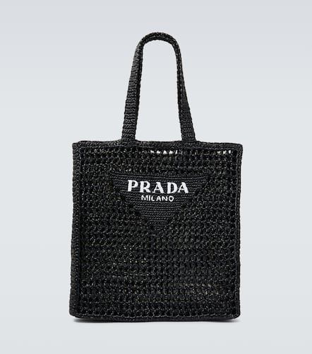 Prada Logo crochet tote bag - Prada - Modalova