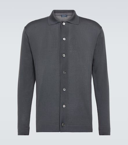 Camiseta Henley de lana - Thom Sweeney - Modalova