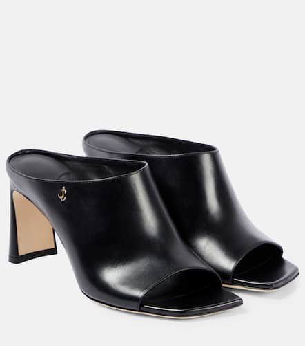 Jimmy Choo Kinley 75 leather mules - Jimmy Choo - Modalova