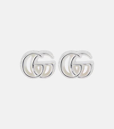 Pendientes GG Marmont de plata de ley - Gucci - Modalova