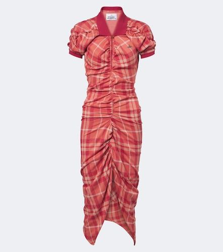 Abito midi Pulling in cotone a quadri - Vivienne Westwood - Modalova