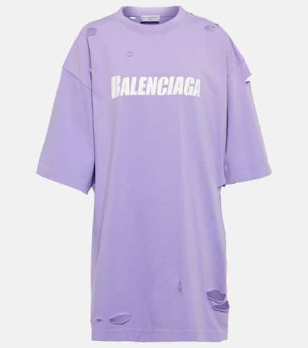 Bedrucktes T-Shirt aus Baumwolle - Balenciaga - Modalova