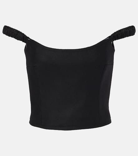 Audra off-shoulder wool-blend top - Khaite - Modalova