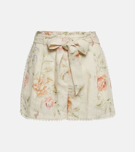 LoveShackFancy Tivey linen shorts - LoveShackFancy - Modalova