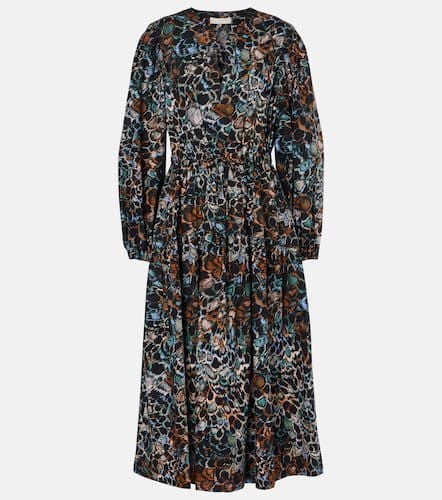 Vestido midi Aurelie de algodón con volantes - Ulla Johnson - Modalova