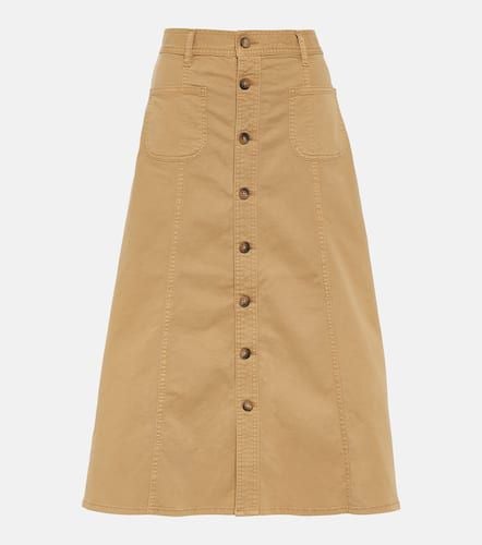 A-line cotton twill midi skirt - Polo Ralph Lauren - Modalova