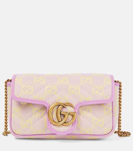 Borsa a spalla GG Super Mini con pelle - Gucci - Modalova