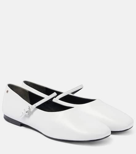 Mary-Jane-Ballerinas aus Leder - Tory Burch - Modalova