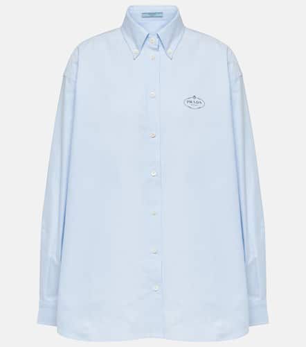 Prada Logo cotton shirt - Prada - Modalova