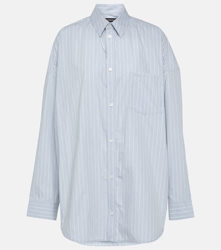 Camisa de algodón a rayas - Balenciaga - Modalova