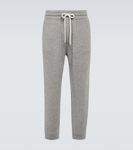 Ribbed-knit cashmere sweatpants - Brunello Cucinelli - Modalova