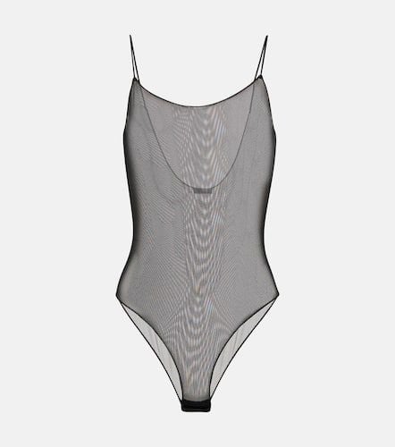 OsÃ©ree Basic mesh bodysuit - Oseree - Modalova