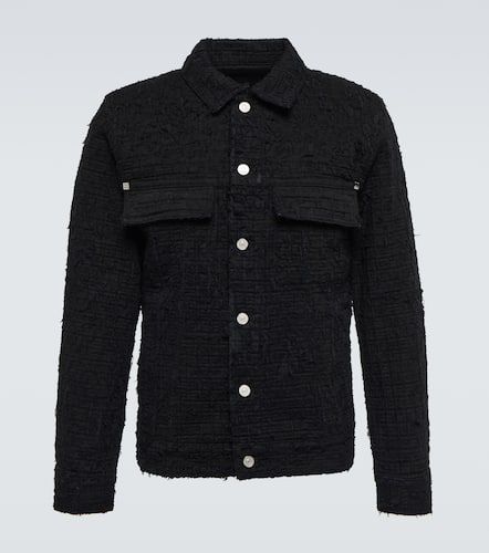 G jacquard distressed denim jacket - Givenchy - Modalova