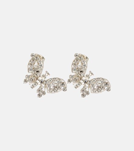 Butterfly embellished earrings - Oscar de la Renta - Modalova