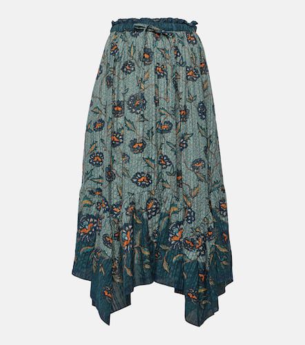 Alice asymmetric cotton-blend midi skirt - Ulla Johnson - Modalova