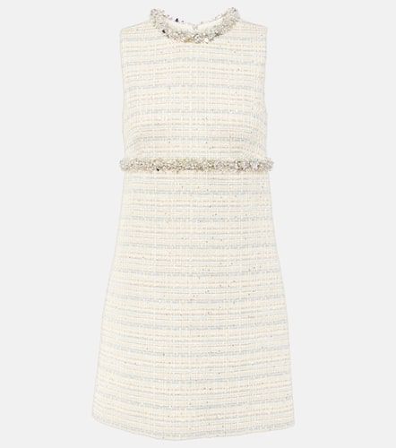 Embellished tweed minidress - Valentino - Modalova