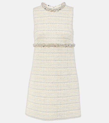 Embellished tweed minidress - Valentino - Modalova