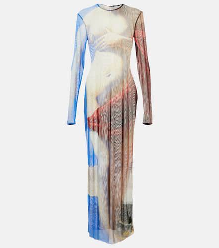 Balmain Printed maxi dress - Balmain - Modalova