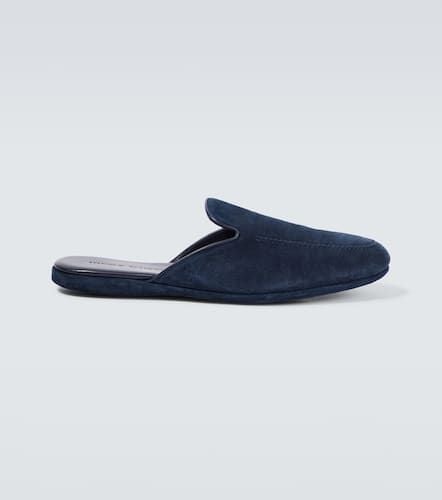 Manolo Blahnik Slippers in suede - Manolo Blahnik - Modalova