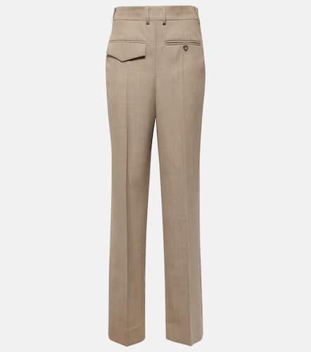 Pantaloni regular in lana vergine - Victoria Beckham - Modalova