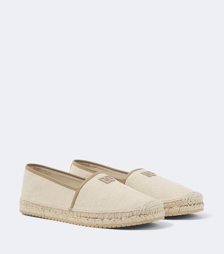 Emboroidered canvas espadrilles - Dolce&Gabbana - Modalova
