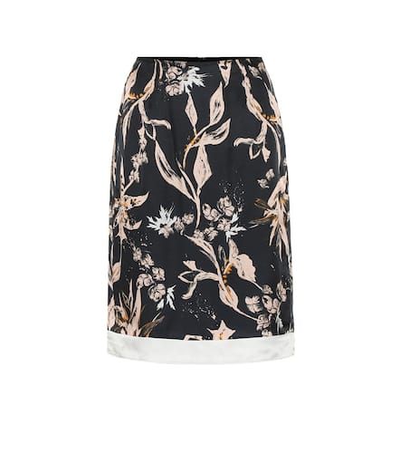 Midirock Tamed Florals aus Satin - Dorothee Schumacher - Modalova