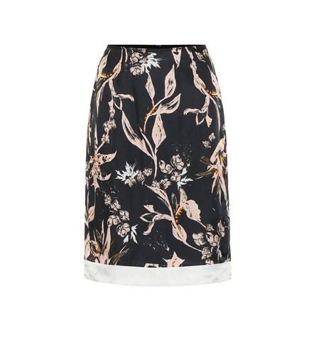 Tamed Florals silk-blend skirt - Dorothee Schumacher - Modalova