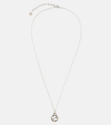 Collar Interlocking G de plata de ley - Gucci - Modalova