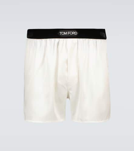 Tom Ford Boxer in misto seta - Tom Ford - Modalova