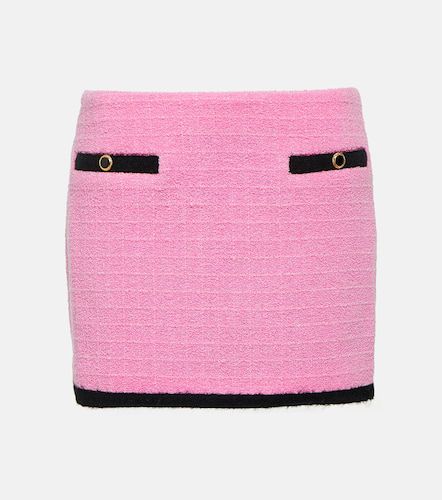 Wool-blend bouclÃ© miniskirt - Alessandra Rich - Modalova