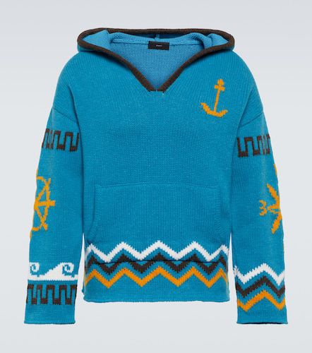 Alanui Nautical virgin wool hoodie - Alanui - Modalova