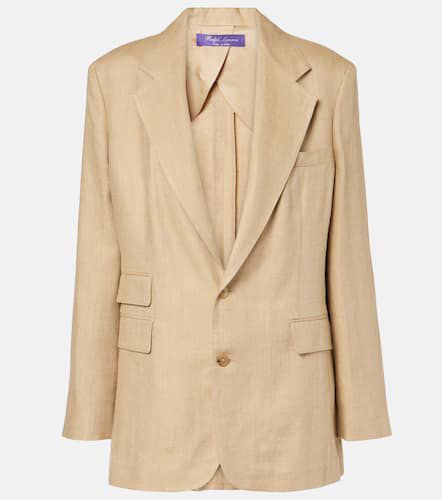 Russel silk and linen blazer - Ralph Lauren Collection - Modalova