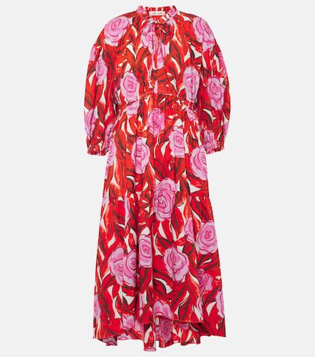 Artie floral cotton-blend midi dress - Diane von Furstenberg - Modalova