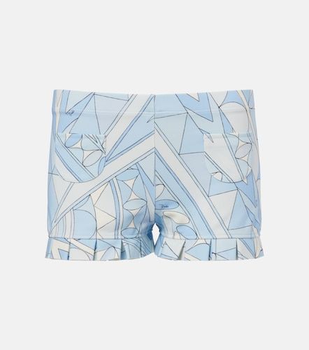 Pucci Manuba ruffled jersey shorts - Pucci - Modalova