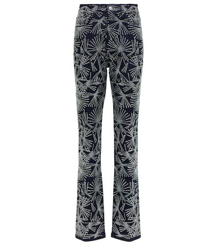 Studded high-rise straight jeans - Coperni - Modalova