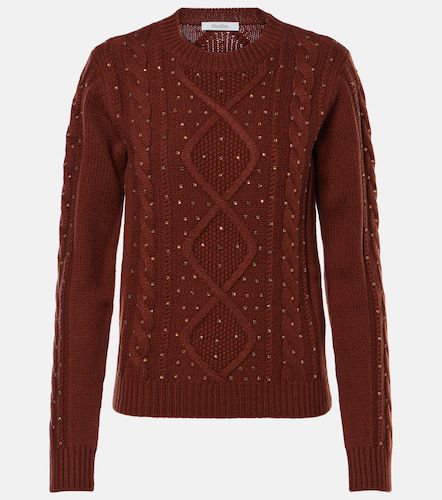 Onde cable-knit wool and cashmere sweater - Max Mara - Modalova