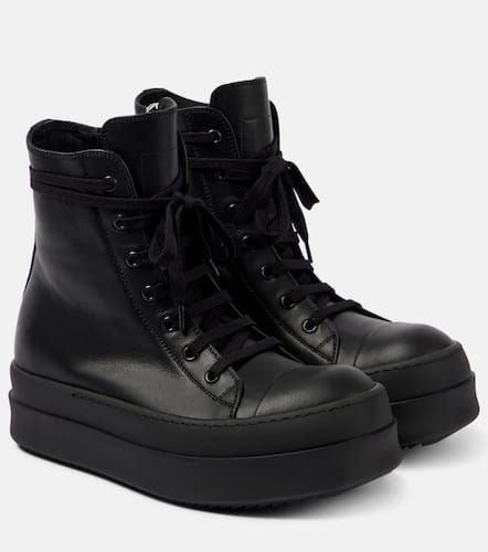 Schnürstiefel Mega Bumper aus Leder - Rick Owens - Modalova