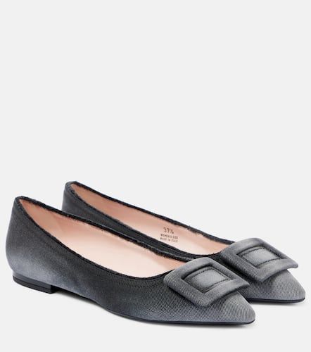 Ballerinas Gommettine aus Denim - Roger Vivier - Modalova