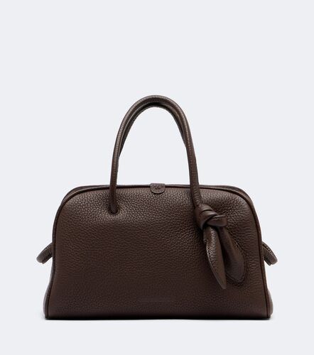 Turismo Small leather bowling bag - Jacquemus - Modalova