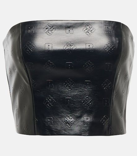 Rotate Emili faux leather bustier - Rotate - Modalova