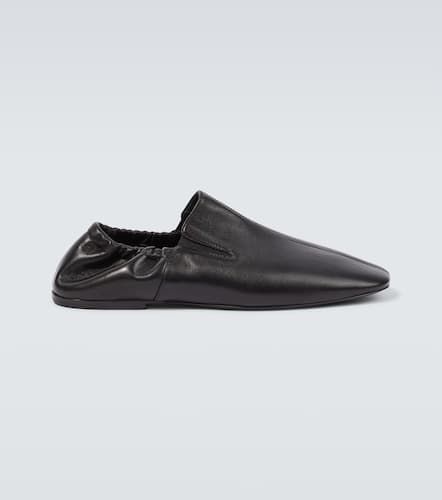 Leather slip-on shoes - Dries Van Noten - Modalova