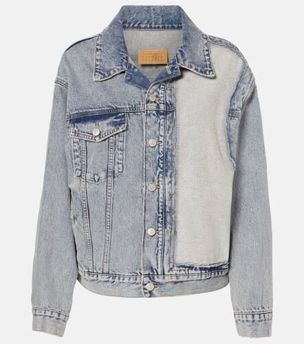 Patchwork denim jacket - MM6 Maison Margiela - Modalova