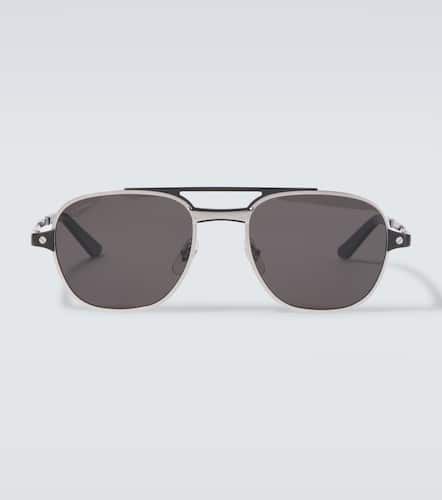 Eckige Sonnenbrille Santos de Cartier - Cartier Eyewear Collection - Modalova